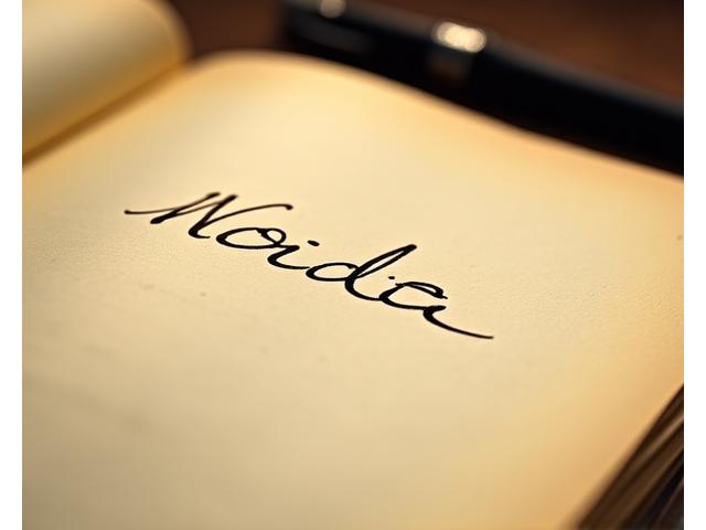 Libro de bolsillo moderno con una firma auténtica del autor en la página inicial