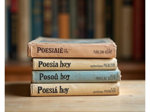 Revistas literarias antiguas apiladas de los años 50, con cubiertas coloridas