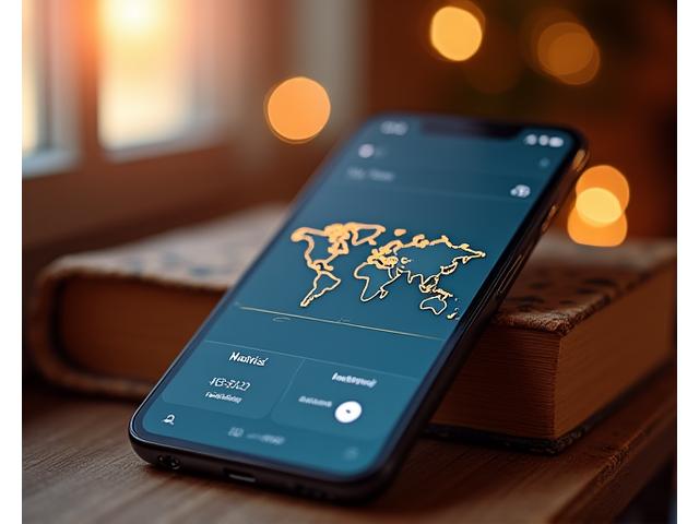 Interfaz de seguimiento de envíos en un dispositivo móvil mostrando un mapa y los estados de entrega.